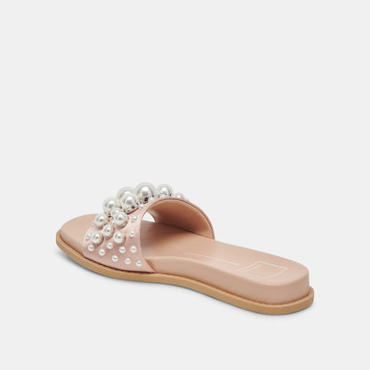 GABBI PEARL SANDALS BLUSH PEARLS