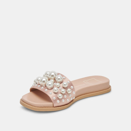 GABBI PEARL SANDALS BLUSH PEARLS