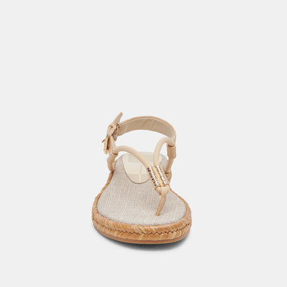 MERYL SANDALS FRENCH VANILLA LEATHER