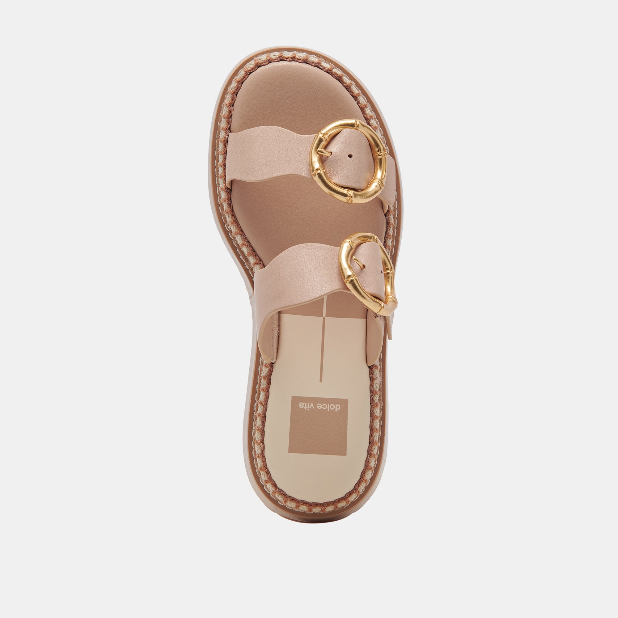 RYSHA SANDALS CREAM LEATHER – Dolce Vita