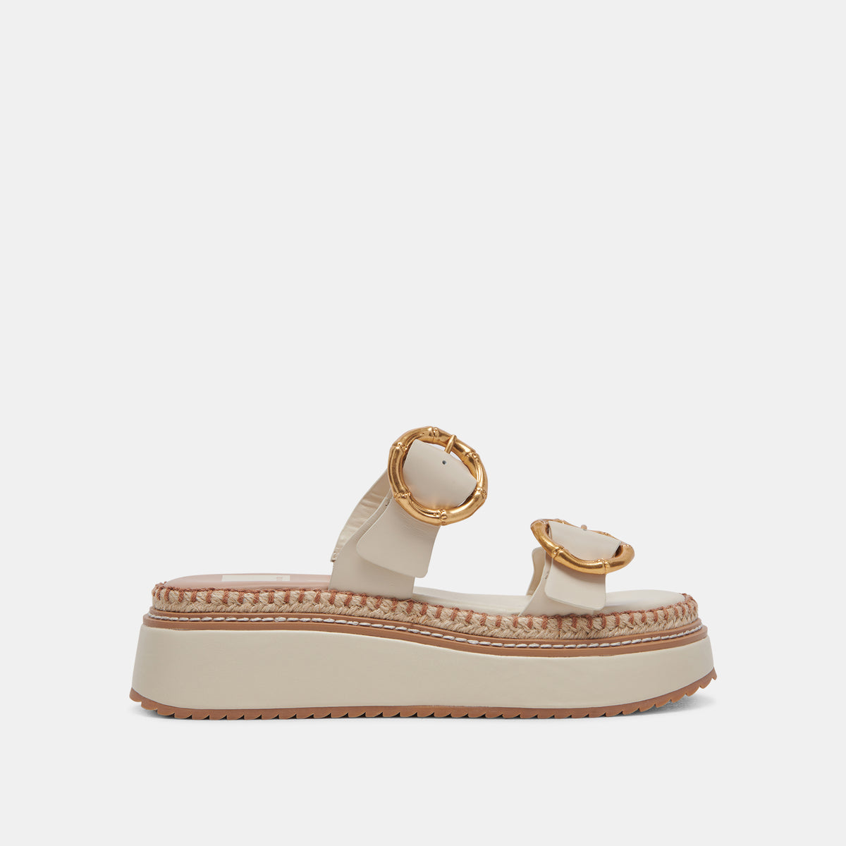 RYSHA SANDALS IVORY LEATHER – Dolce Vita