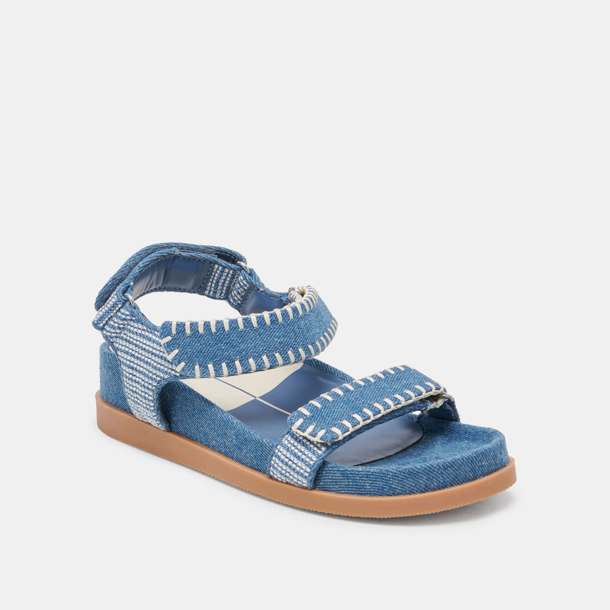 SENORA SANDALS BLUE MULTI DENIM – Dolce Vita