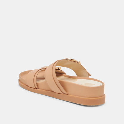 SOYA SANDALS LIGHT TAN  LEATHER