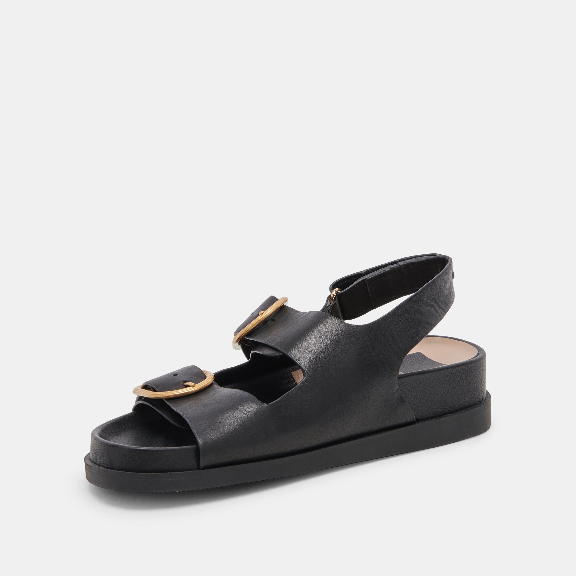 Dolce vita black sandals online