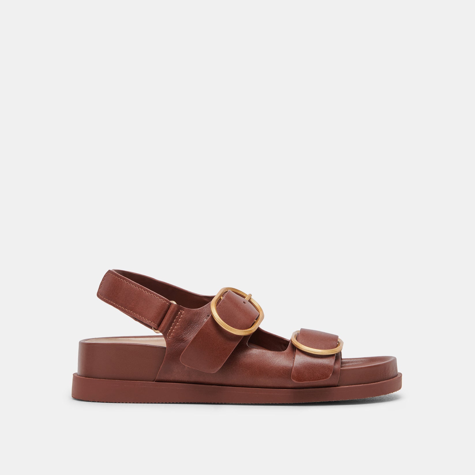 STARLA SANDALS BROWN LEATHER – Dolce Vita