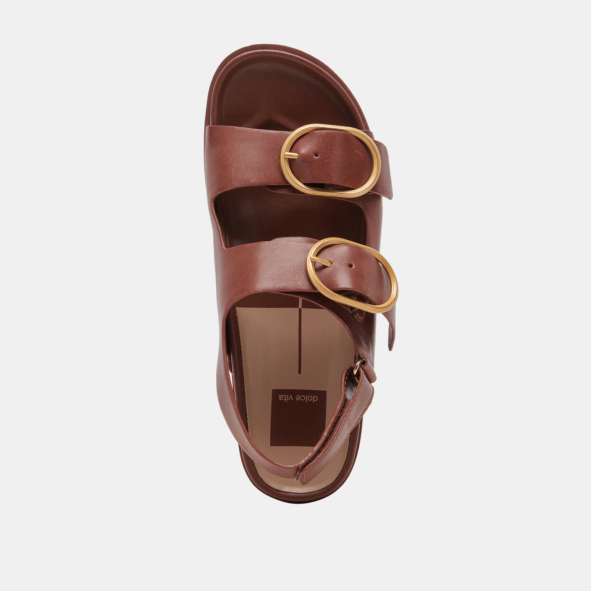 STARLA SANDALS BROWN LEATHER – Dolce Vita