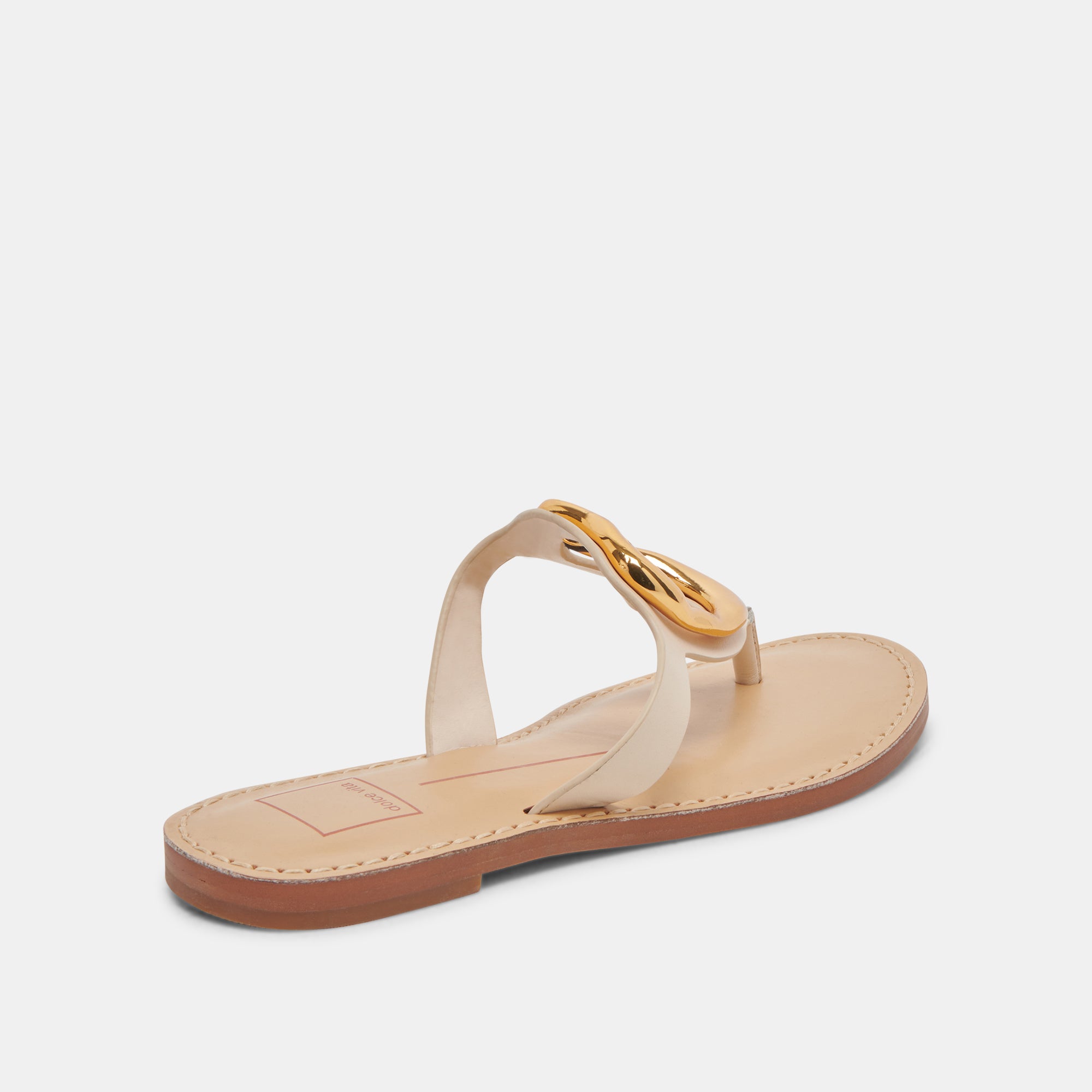 WAKYA SANDALS BONE LEATHER Dolce Vita