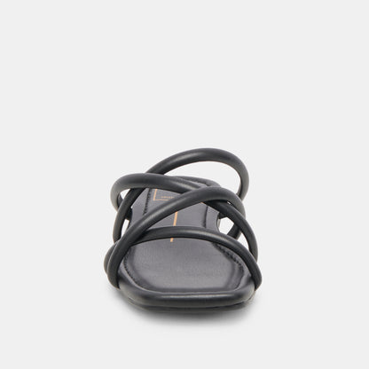 LANZA SANDALS BLACK STELLA