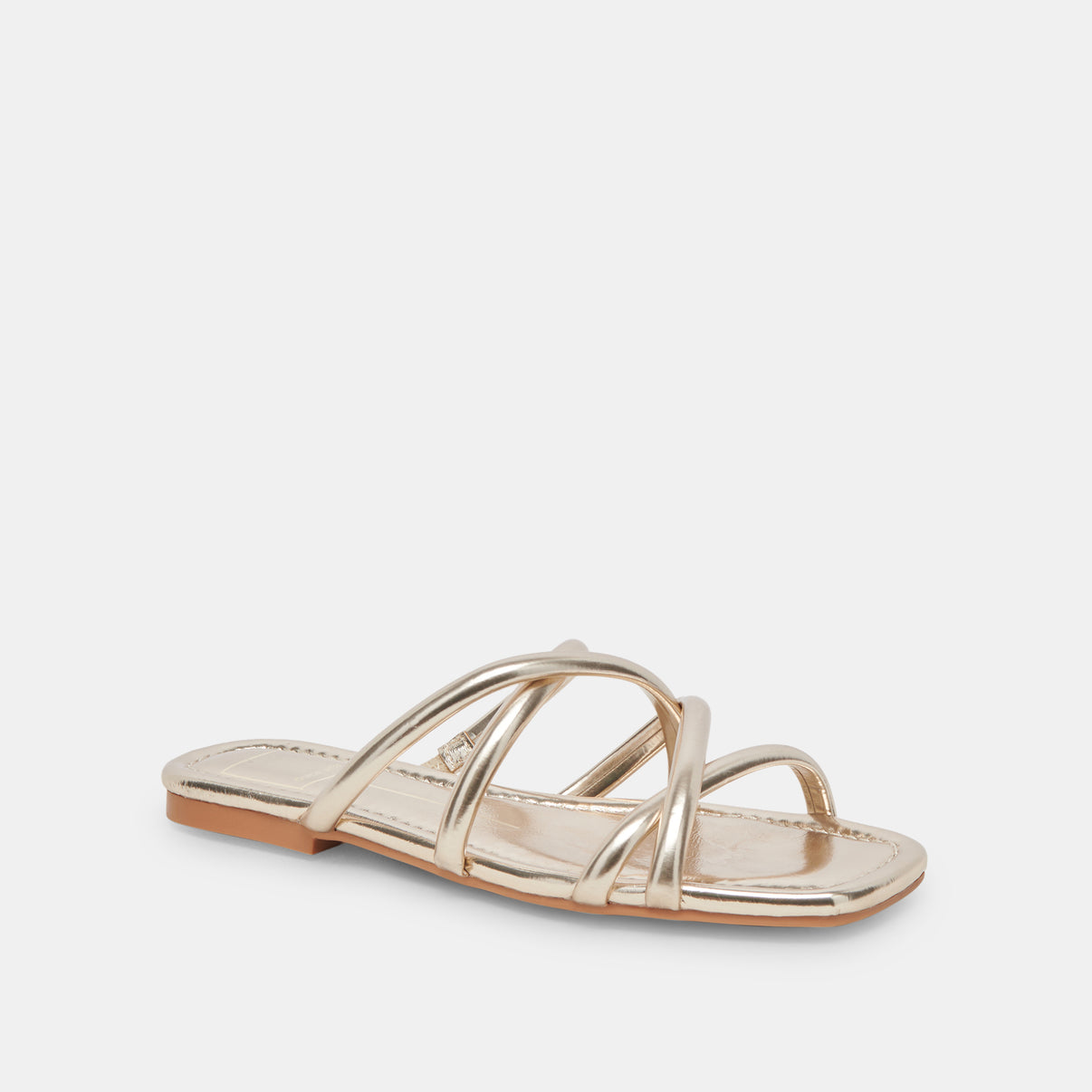 LANZA SANDALS LIGHT GOLD METALLIC STELLA – Dolce Vita