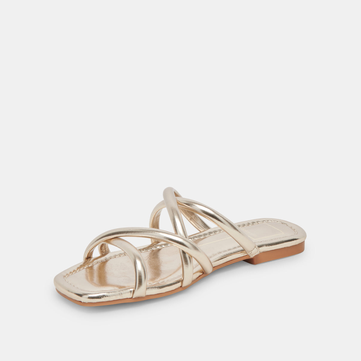 LANZA SANDALS LIGHT GOLD METALLIC STELLA – Dolce Vita