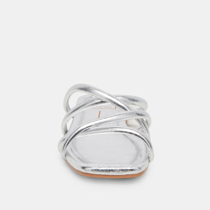 LANZA SANDALS SILVER METALLIC STELLA