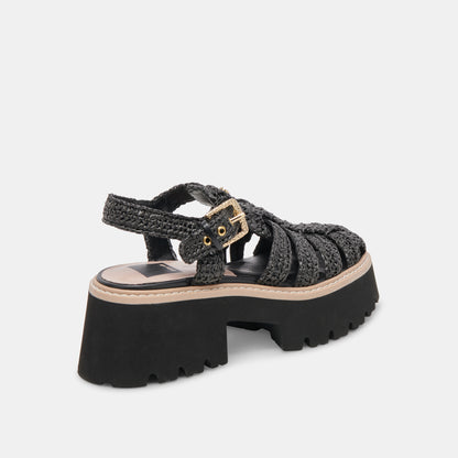 LASLY SANDALS ONYX KNIT