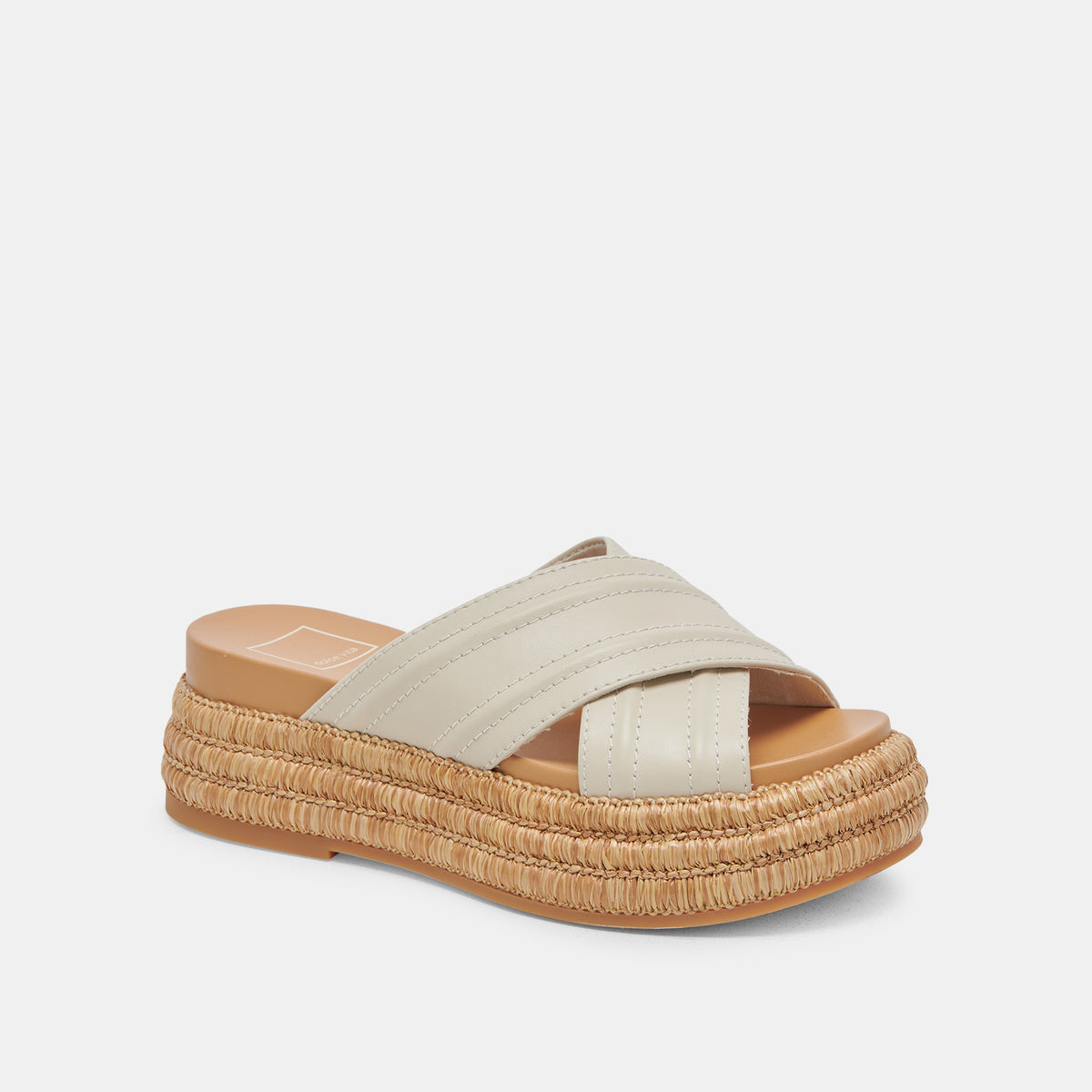 WESLEE SANDALS IVORY LEATHER – Dolce Vita