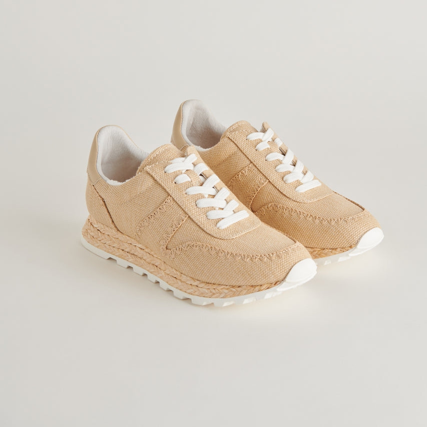 AYITA SNEAKERS LT NATURAL RAFFIA