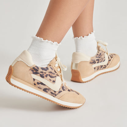 B.NTCD SNEAKERS LT LEOPARD SUEDE