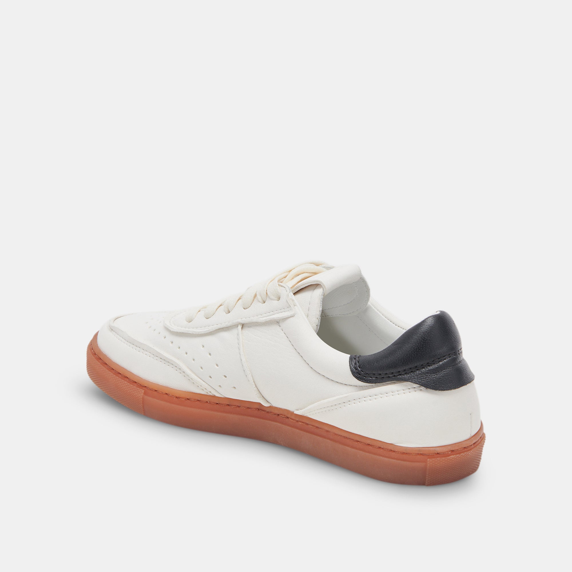 BODEN SNEAKERS WHITE BLACK LEATHER – Dolce Vita