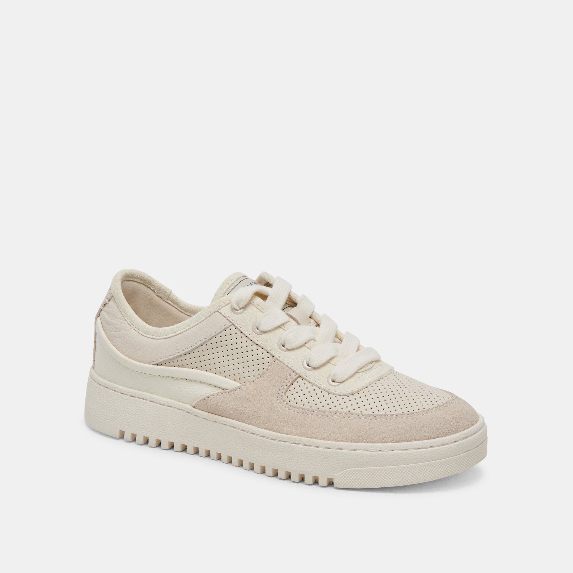 CYRIL SNEAKERS IVORY LEATHER – Dolce Vita