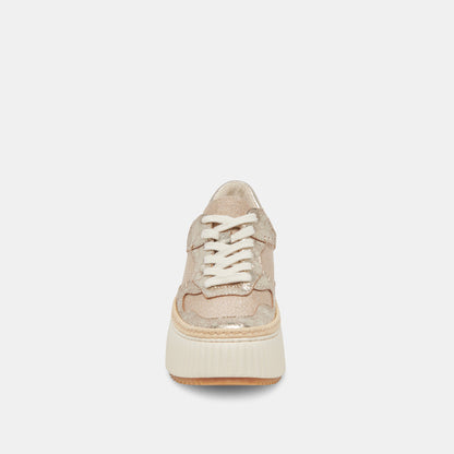 DANDI SNEAKERS LIGHT GOLD WOVEN