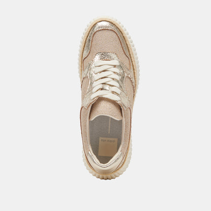 DANDI SNEAKERS LIGHT GOLD WOVEN