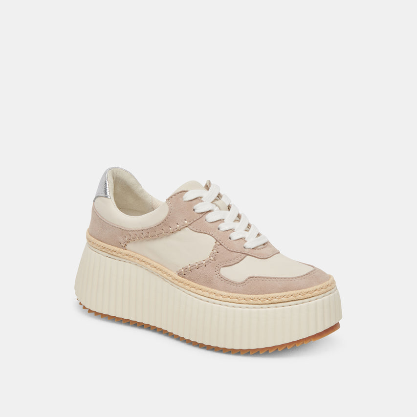 DANDI SNEAKERS TAUPE MULTI LEATHER