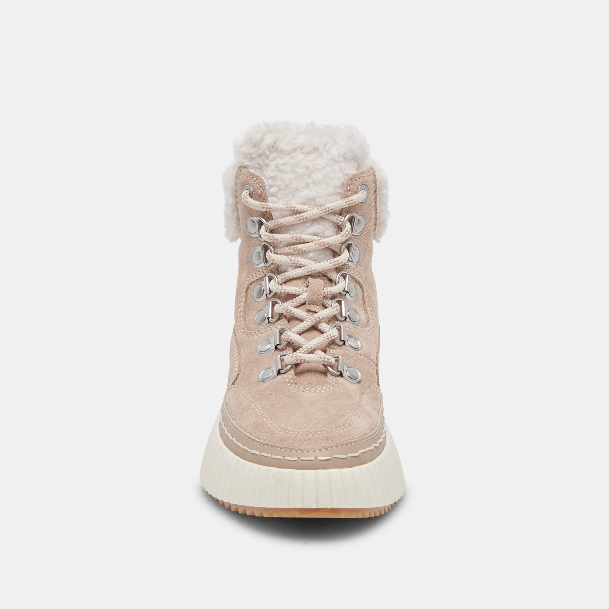 DEBBIE PLUSH SNEAKERS TAUPE SUEDE – Dolce Vita