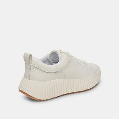 DEVOTE SNEAKERS WHITE LEATHER