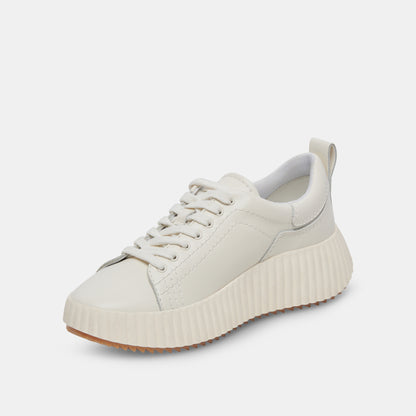 DEVOTE SNEAKERS WHITE LEATHER