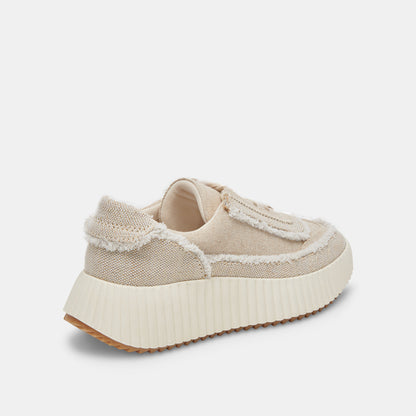 DOLEN FRAY SNEAKERS SAND CANVAS