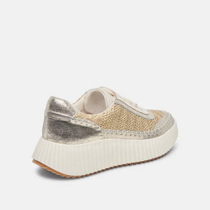 DOLEN SNEAKERS GOLD KNIT