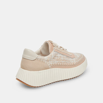 DOLEN SNEAKERS IVORY MULTI WOVEN