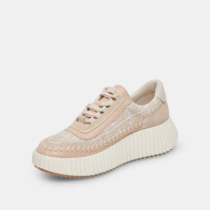 DOLEN SNEAKERS IVORY MULTI WOVEN