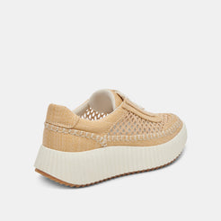 DOLEN SNEAKERS LT NATURAL RAFFIA – Dolce Vita