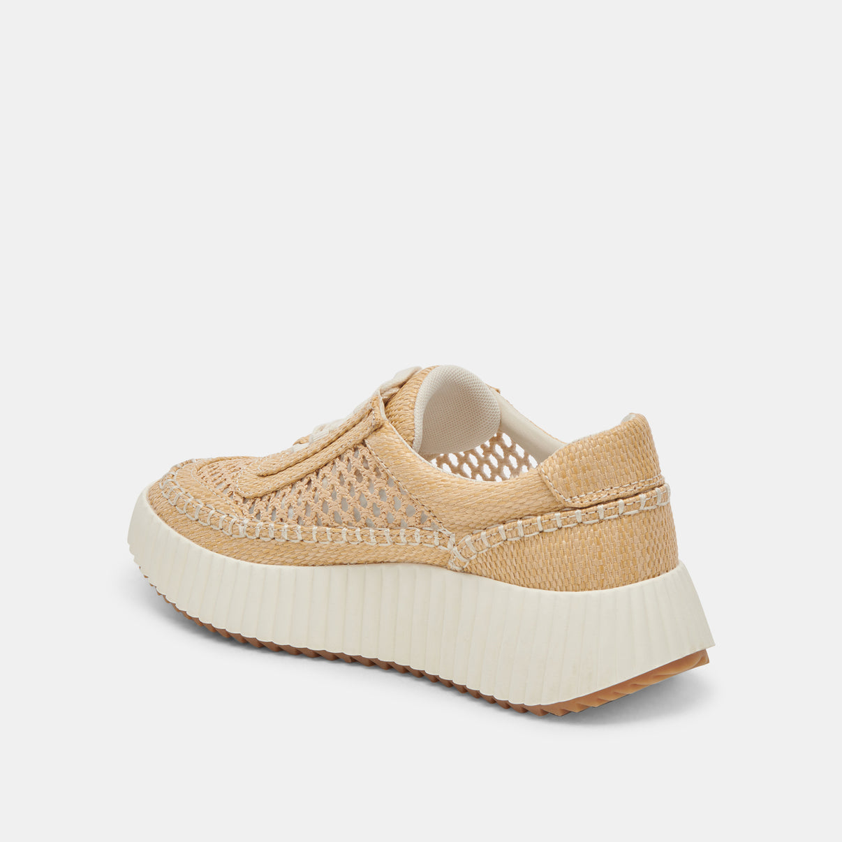 DOLEN SNEAKERS LT NATURAL RAFFIA – Dolce Vita