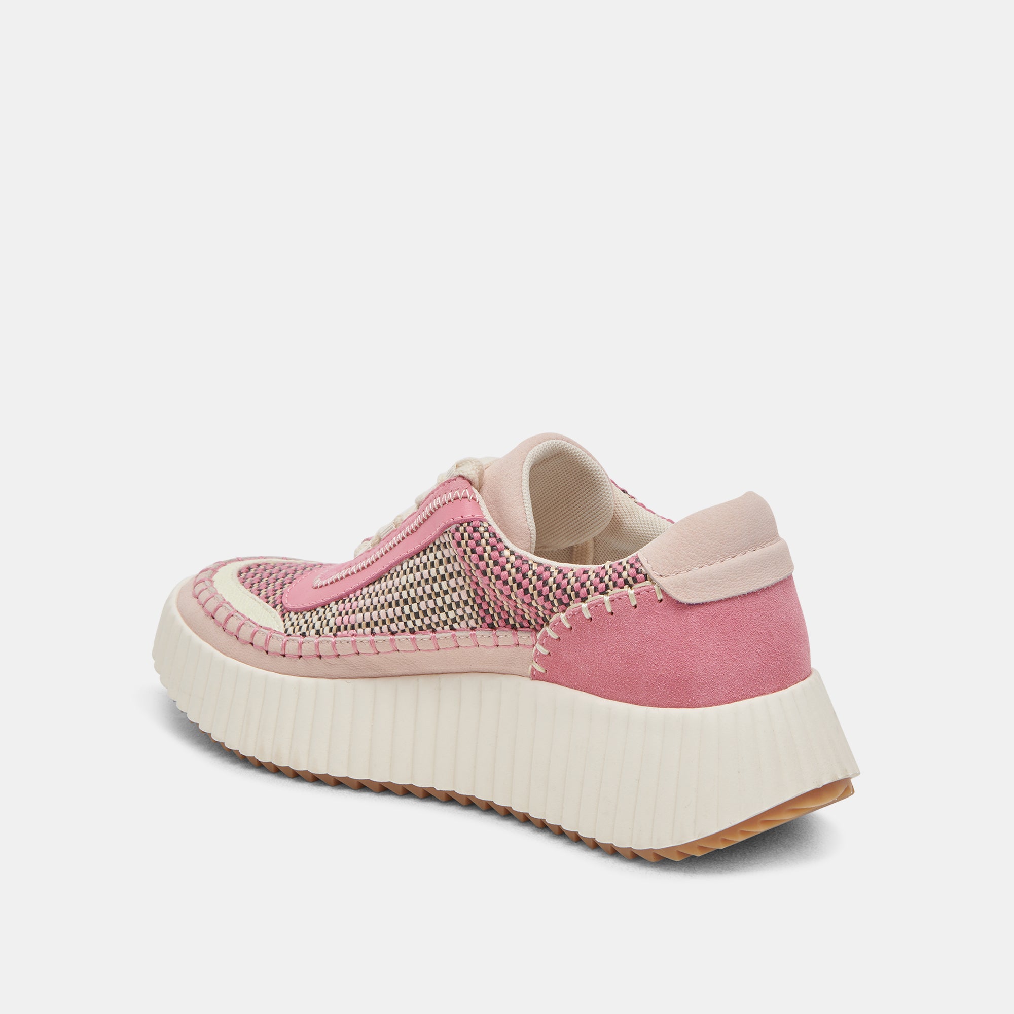 DOLEN SNEAKERS PINK MULTI WOVEN – Dolce Vita