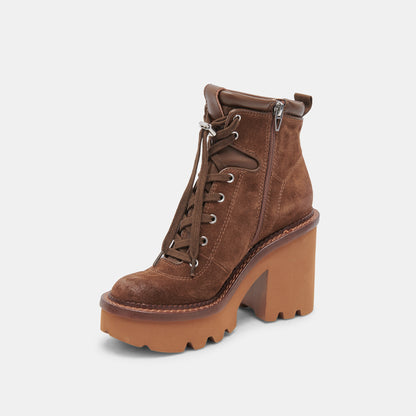 DOMMIE BOOTS COCOA SUEDE