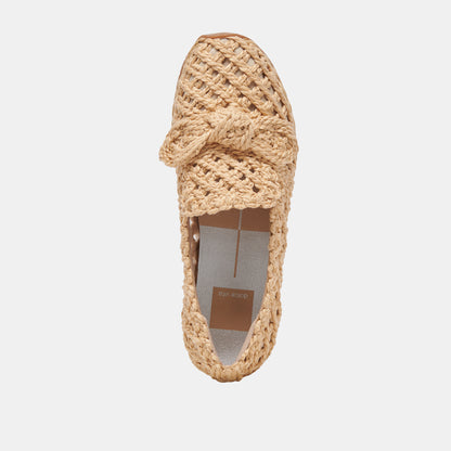 JAKA SNEAKERS LT NATURAL RAFFIA