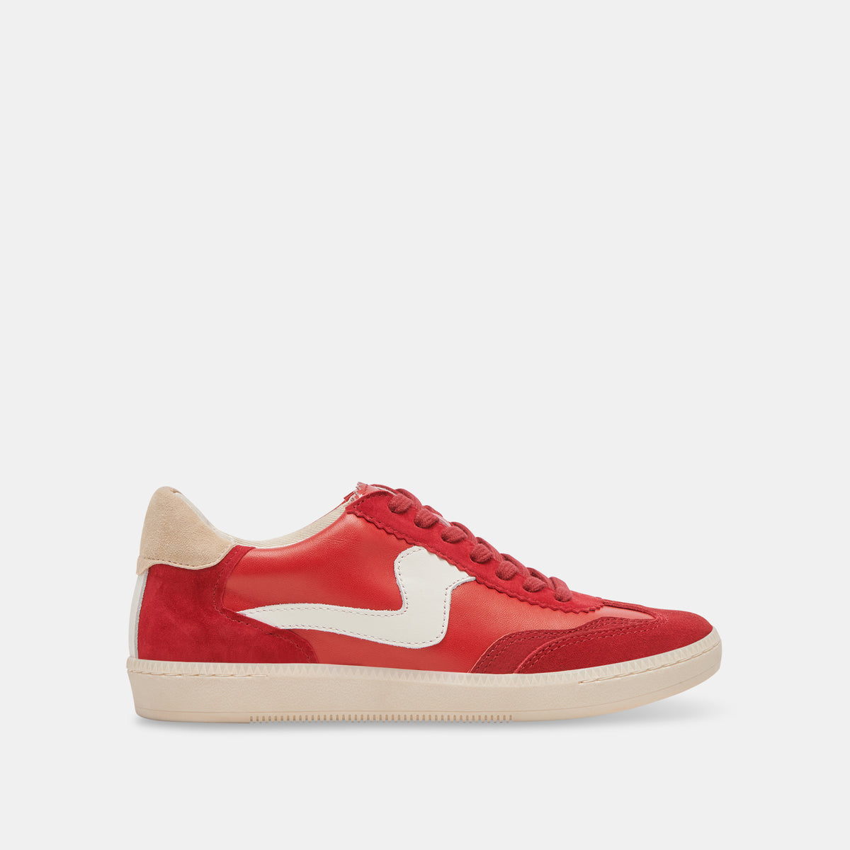 NOTICE SNEAKERS RED SUEDE – Dolce Vita