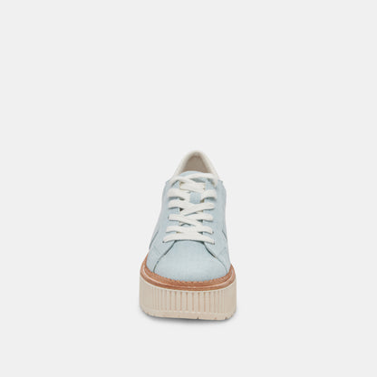 TIGER SNEAKERS LIGHT BLUE DENIM