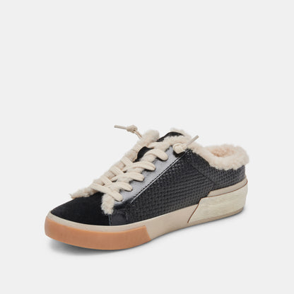 ZANTEL SNEAKERS BLACK WOVEN