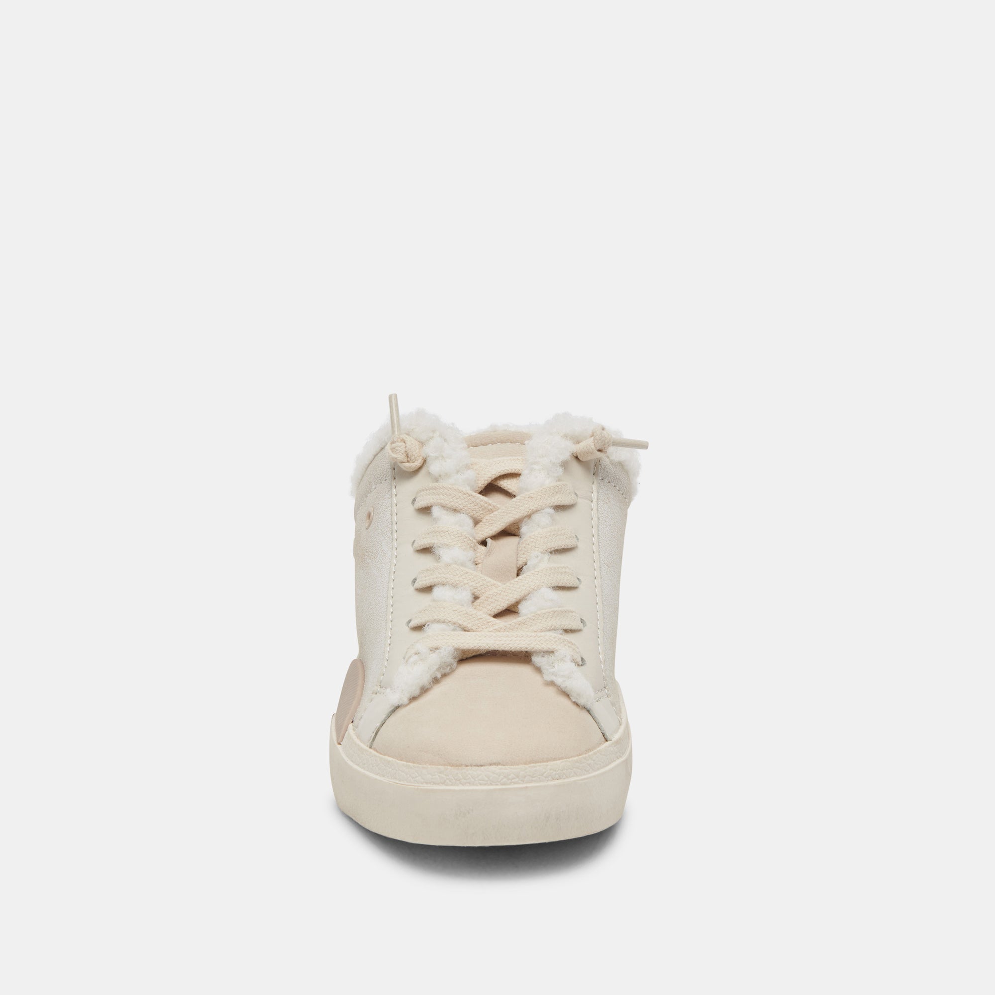 ZANTEL SNEAKERS OFF WHITE CRACKLED LEATHER – Dolce Vita