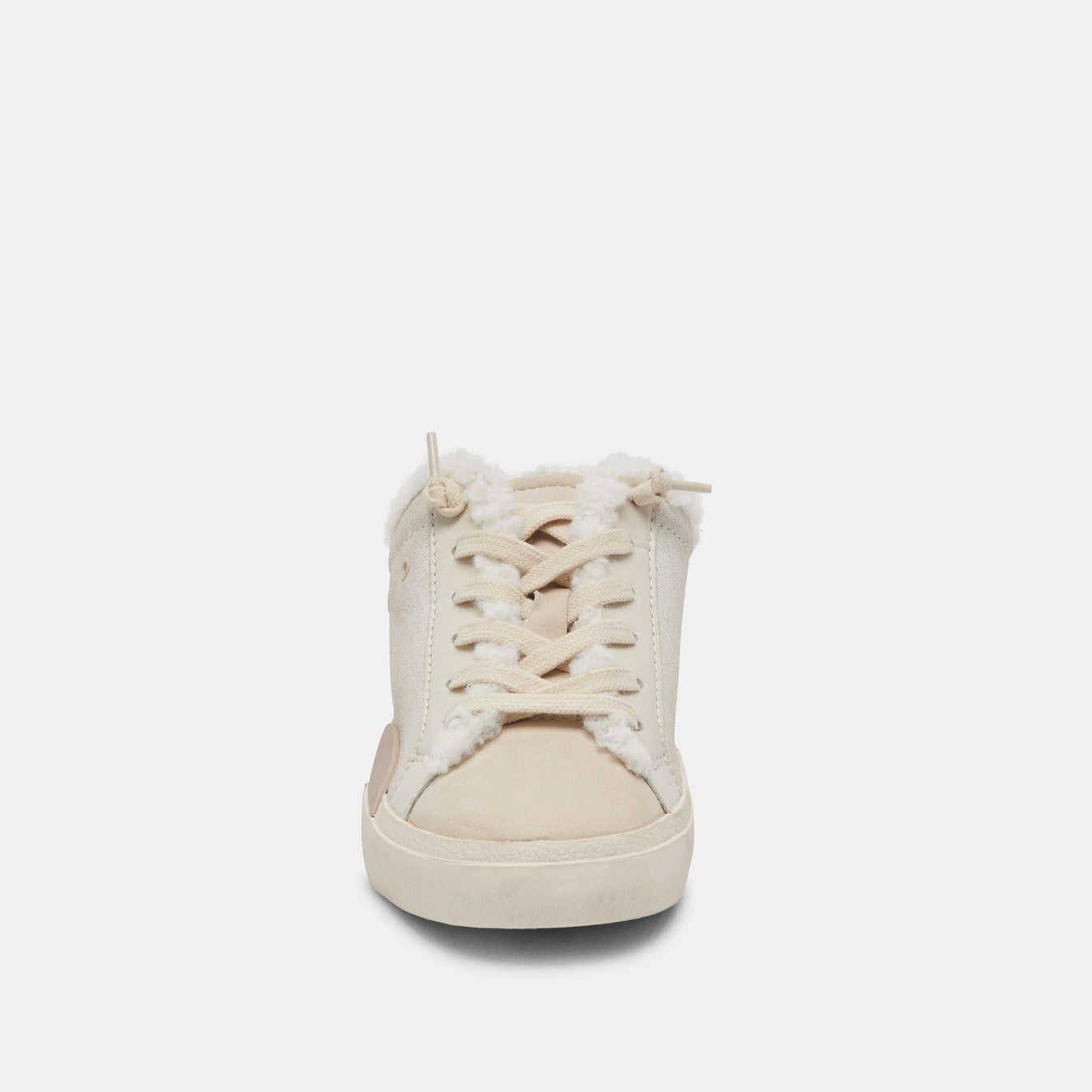 ZANTEL SNEAKERS OFF WHITE CRACKLED LEATHER – Dolce Vita