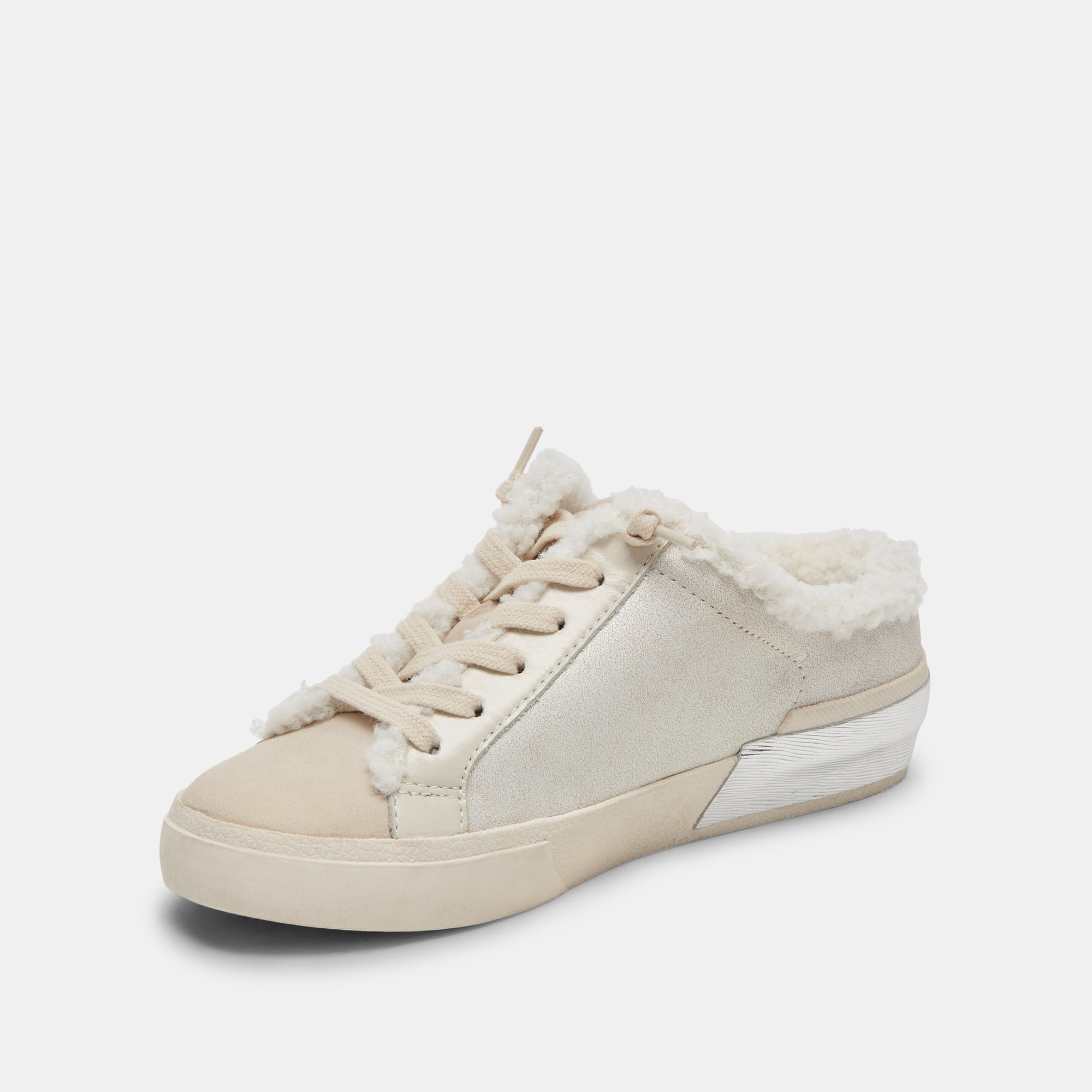 dolce vita fur sneakers