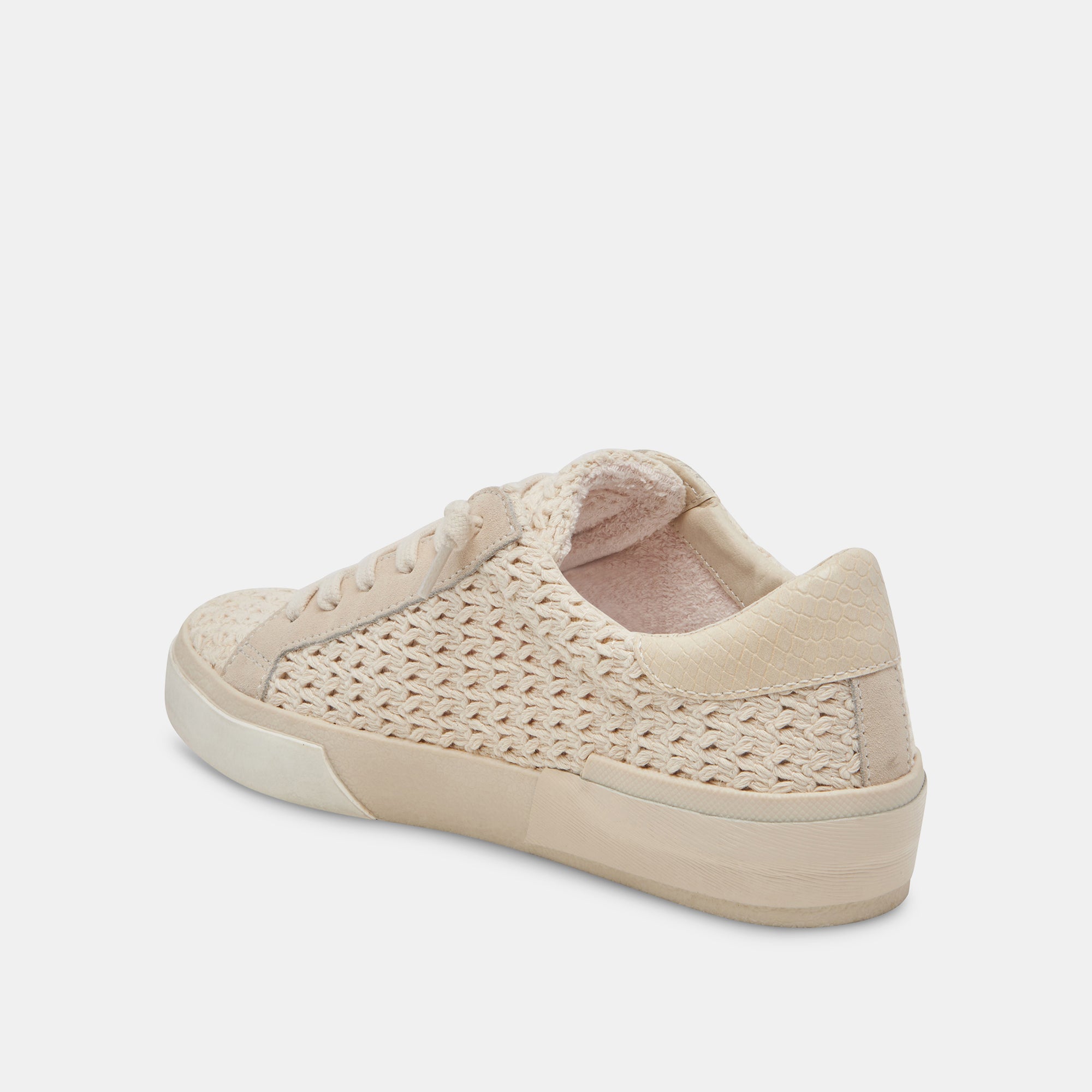 ZINA CROCHET SNEAKERS SANDSTONE CROCHET Dolce Vita