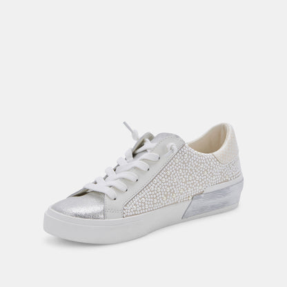 ZINA PEARL WIDE SNEAKERS VANILLA PEARLS