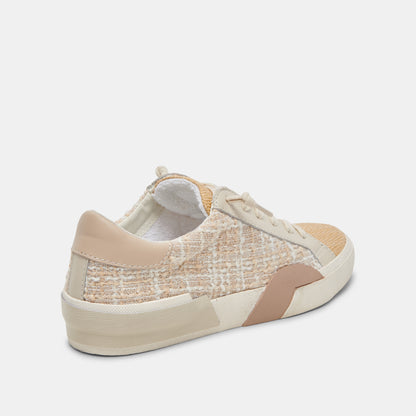 ZINA SNEAKERS BEIGE MULTI WOVEN