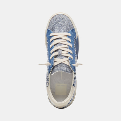 ZINA SNEAKERS NAVY MULTI WOVEN