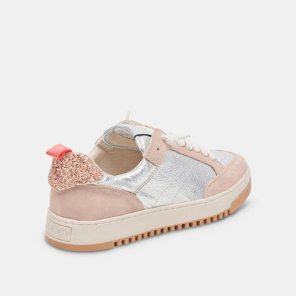 CALIL SNEAKERS BLUSH MULTI METALLIC LEATHER