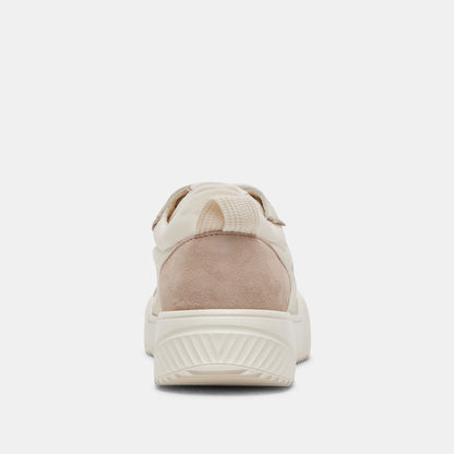 LAVINE SNEAKERS IVORY MULTI NYLON