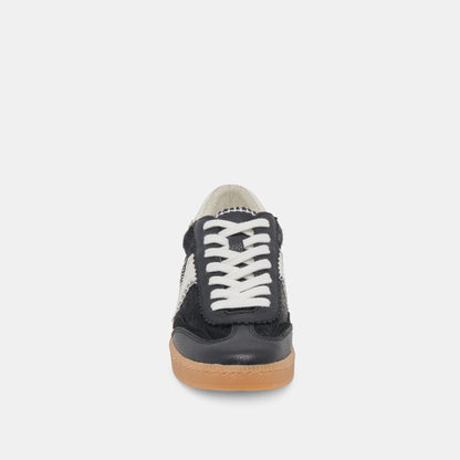 NOTICE STITCH SNEAKERS ONYX CALF HAIR