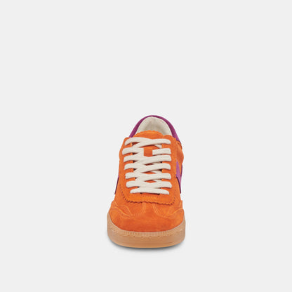 NOTICE SNEAKERS ORANGE MULTI SUEDE